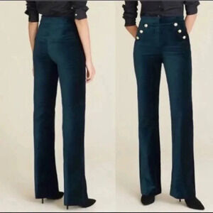- Maison D’Amelie Paris velvet green pants